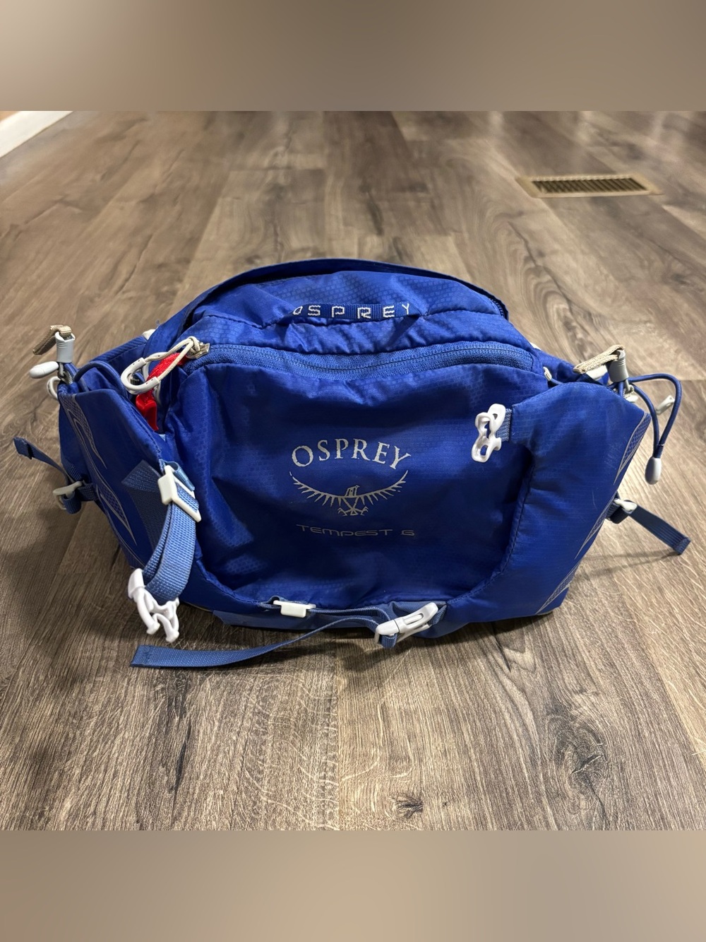 Osprey Tempest 6 Hiking Waistpack Blue Adjustable Straps Outdoor Fanny Pack